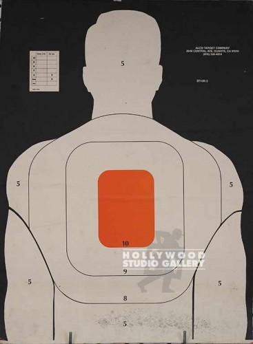 24X18 SHOOTING PRACTICE/MAN