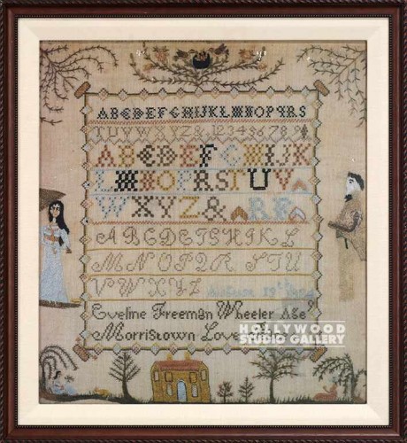 22x20 Americana Needlepoint