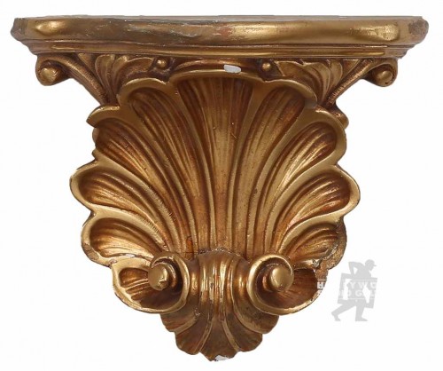 13x12 Gold Plaster Shelf