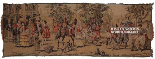55x19" Tapestry On A Stick