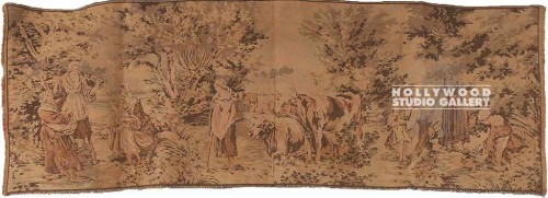 19X56 PEASANTS TAPESTRY UNFRAMED