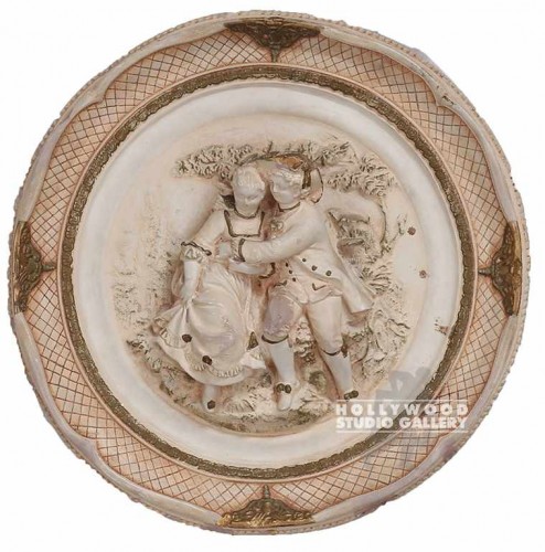 15" Decorative Victorian Plate