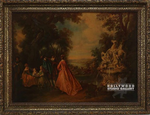 29x37 Victorian Garden Party/Dark
