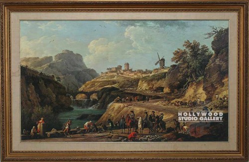 42x66 Lrge Classical Scape/Gld Frm
