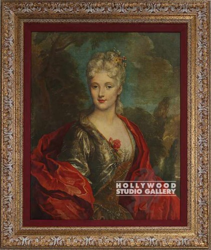 40x34 N.de Largilliere/Mlle. Dubois