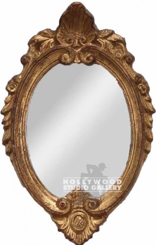 12x8 Ornate Oval Mirror