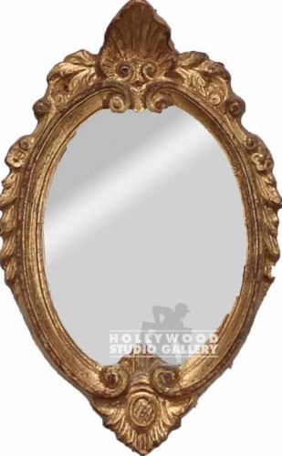 12x8 Ornate Oval Mirror