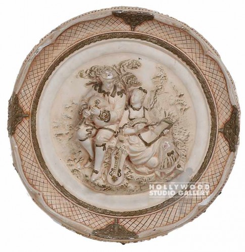 15" Decorative Victorian Plate