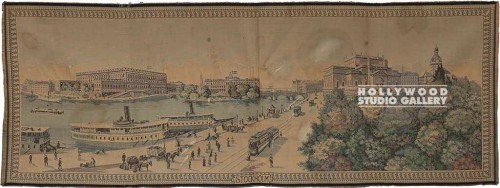 43X16`` SMALL ENGLISH TAPESTRY