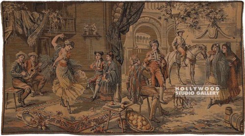 37X19`` ENGLISH TAPESTRY