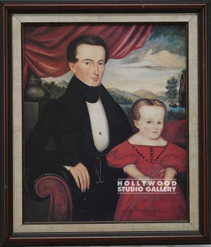 25x21 Victorian Print/Framed