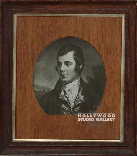 16x14 Author Portrait Brwn Frm
