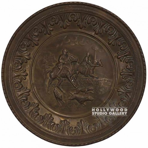 12" Brass Decorative Plate