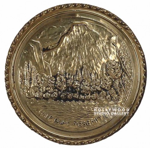 8" Brass Decorative Plate