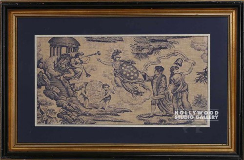 30x46 Framed Colonial Tapestry