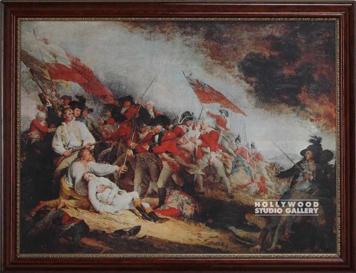 54x42 Battle Scene/Framed/Formal