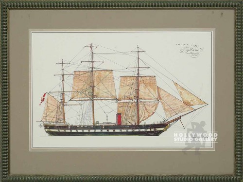 24x32 Yacht Engraving/Knobby
