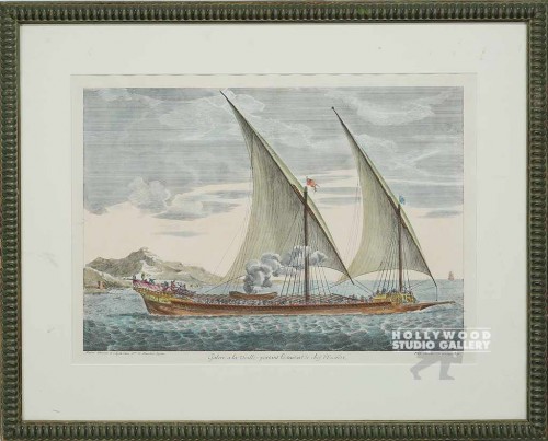 25x31 Yacht Engraving/Knobby-Frame