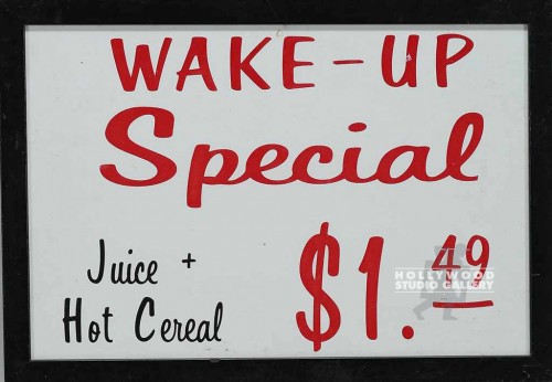 11x16 Sign/Wake Up Special