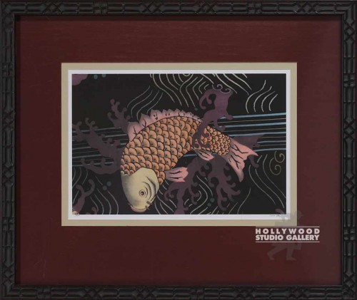 22X26 UTAY PINK COI FISH/ STRIPED