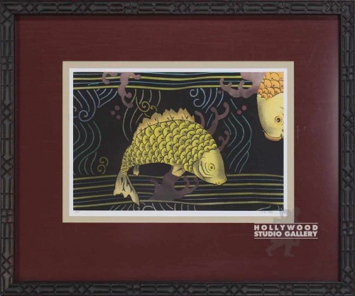 22X26 UTAY YELLOW COI FISH/STRIPED
