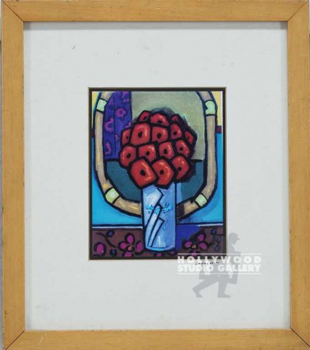 12x11 Cacalano/Vase w/Flowers   CIA