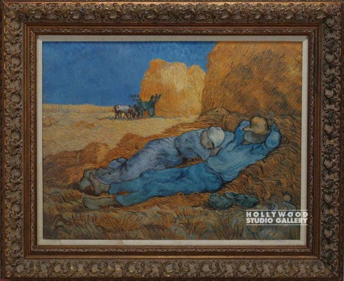 29x34 V.Gogh Aftrnoon Siesta Ornate