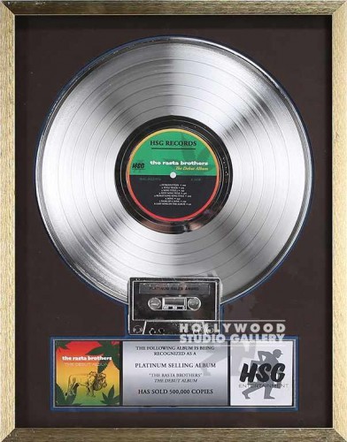 20x16 Silver Record & Cassette Frmd