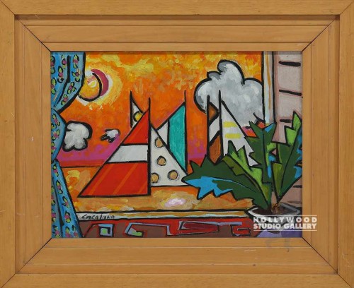 14x17 Cacalano/Sailboats/Cnvs   CIA