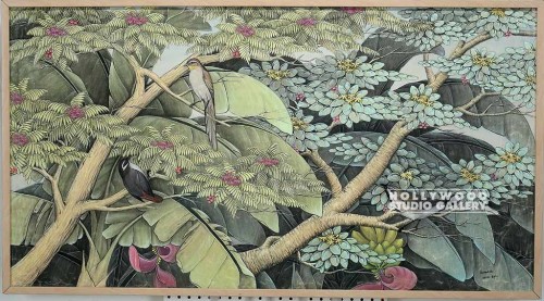 32x56 ORIG.BALI TROPICAL PNTG/GRN