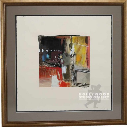 29X29 LANGE ORIG.ABSTRCT/ DEEP ALUM