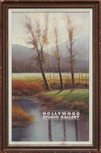 25X16 TRILLO SOFT TREES-STREAM/ BRN