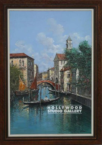 40X29 ZAMPINI IMP.VENICE-BLUE SKY