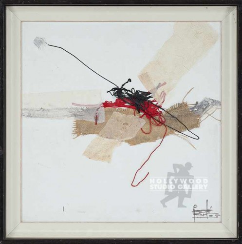 19X19 GUERRA WHITE COLLAGE-STRING