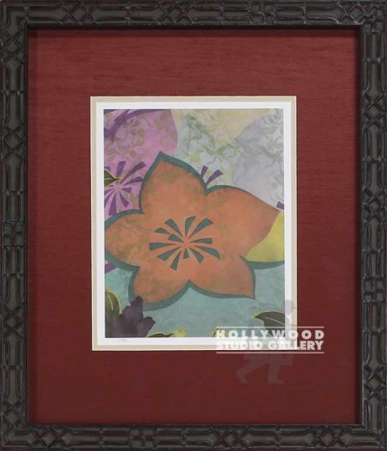 17X15 UTAY ASIAN BLOSSOMS/ STRIPED