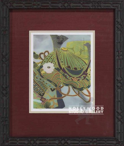 17X15 UTAY ASIAN MOTIF-GREEN/STRIPE