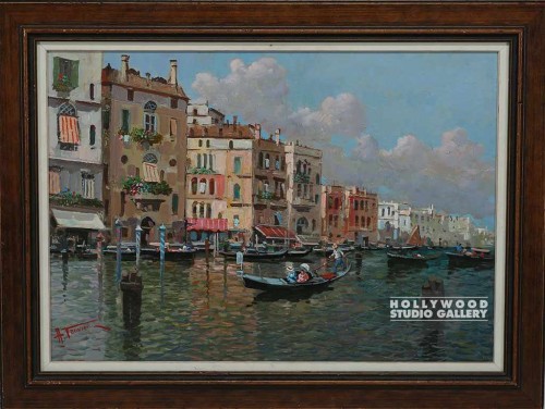 25X33 GRAVINIA VENICE-GONDOLAS/BRN