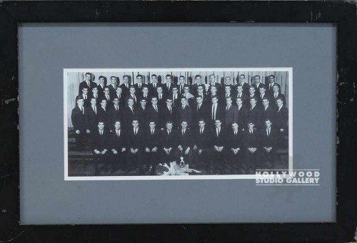 12X17 B/W FRAT GROUP/MAT/BLCK FRM