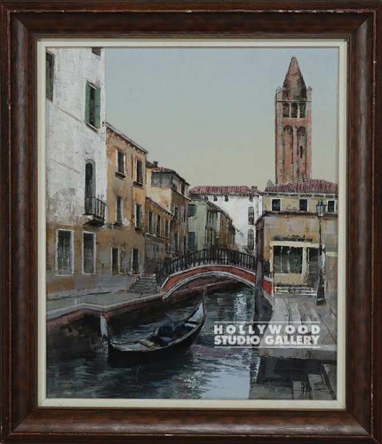 30X26 ALONSO VENICE-GONDOLA/ WOOD