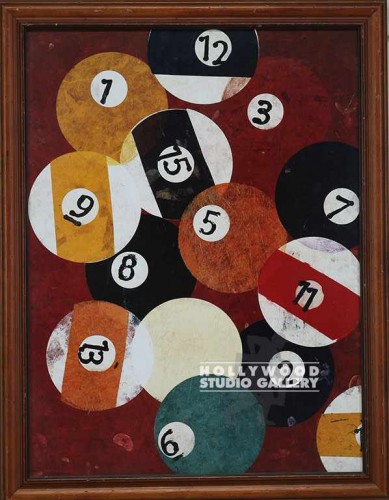 27X21 GILLETTE BREAK`EM-POOL BALLS