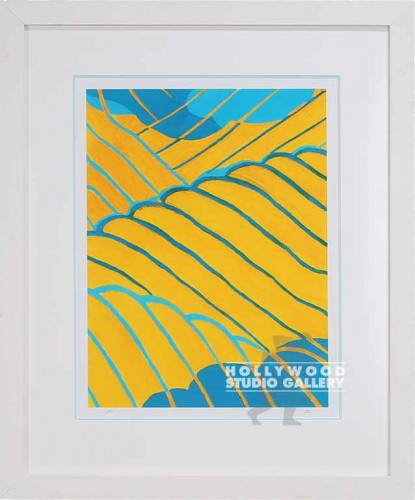 31X26 UTAY YEL-TURQ VEINS/ WHT LAQ.