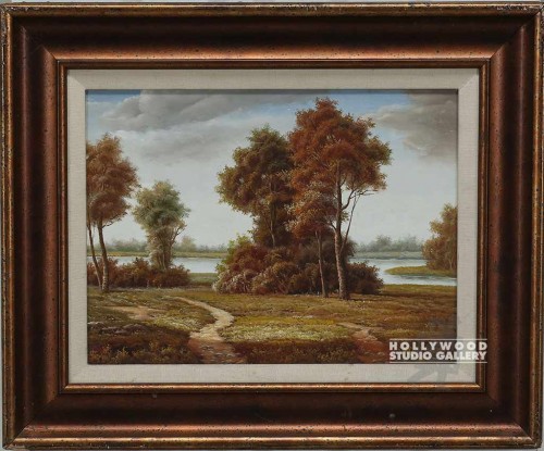 18X22 TRAD.EURO-SCAPE CNVS/ COPPER