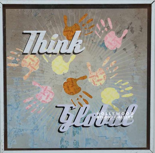 20X20 KIEFER "THINK GLOBAL" PSTR/FR