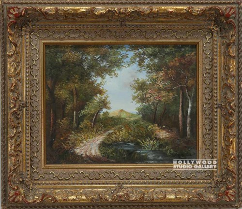13X15 TRAD.LANDSCAPE/ORNATE GOLD