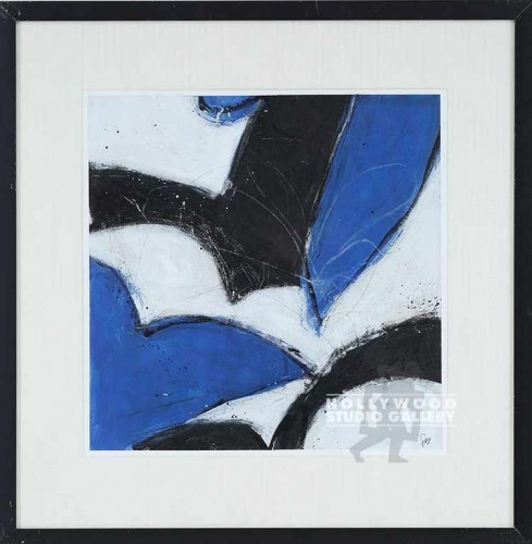 25X25 HALL ROYAL SHAPES2-BLU /BLACK