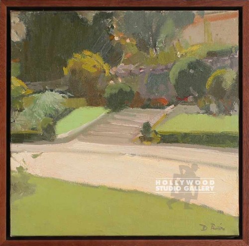 17X17 DORA PARK-STEPS-GREENS CANVS