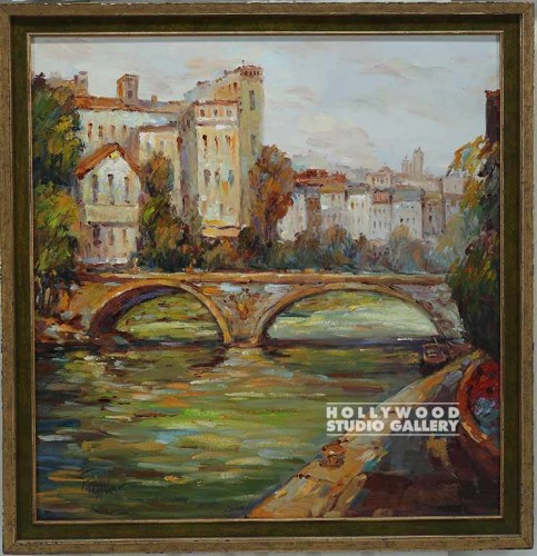 34X33 EURO CITY-RIVER-ARCH BRIDGE