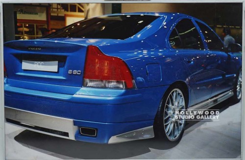 24X36 FOWLER BLU EUROCAR BACK DETAI