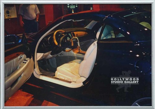 9X12 FOWLER BLU SPORTSCAR-DOOR OPEN