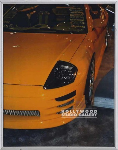 11X9 FOWLER YEL.SPORTSCAR FRONTEND